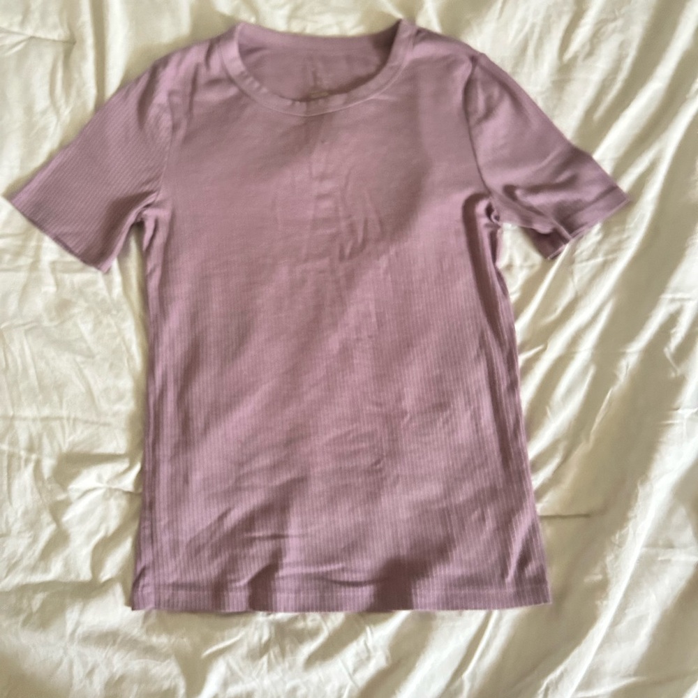 a new day Lilac Short Sleeve Top